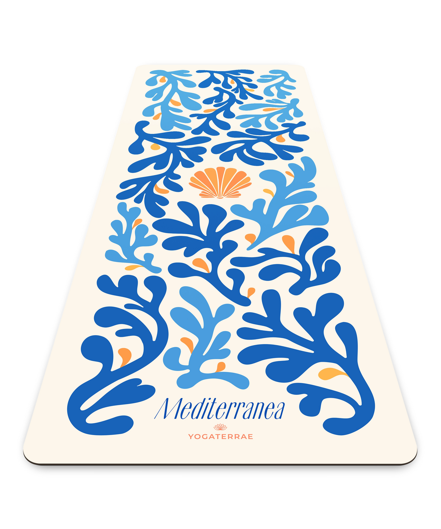 TAPIS DE YOGA ANTIDÉRAPANT SEASHELL EN PU-CAOUTCHOUC NATUREL