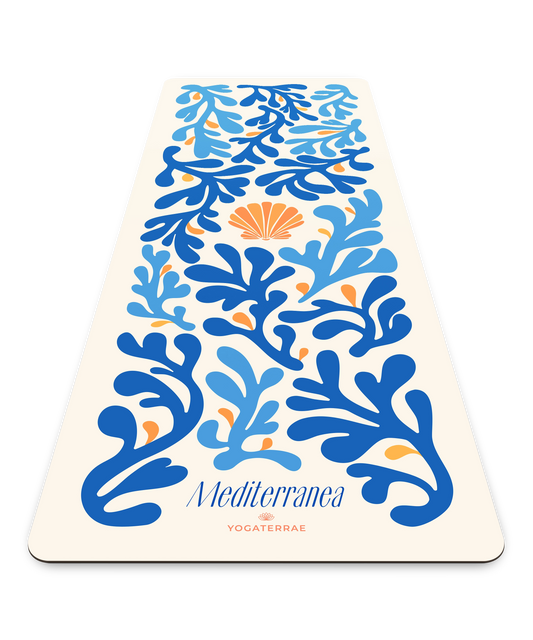TAPIS DE YOGA ANTIDÉRAPANT SEASHELL EN PU-CAOUTCHOUC NATUREL