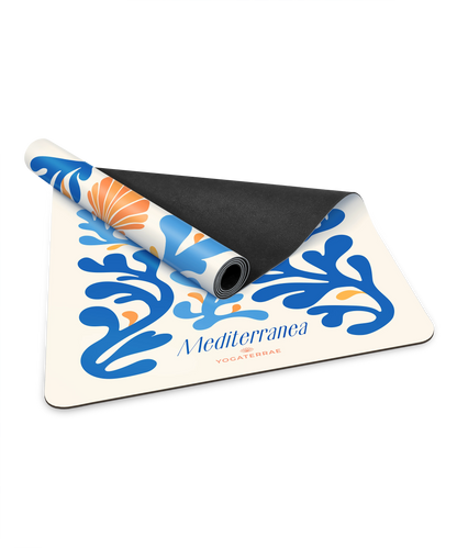 TAPIS DE YOGA SEASHELL EN PU-CAOUTCHOUC NATUREL AVEC SAC