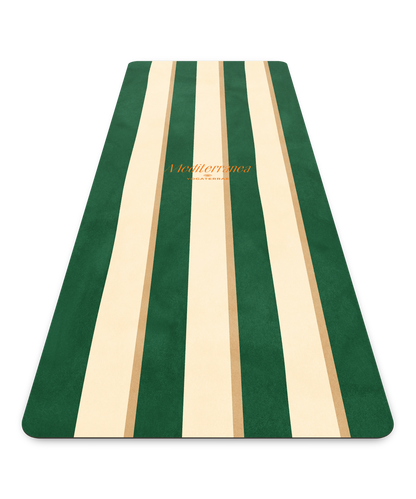 TAPIS DE YOGA ANTIDÉRAPANT MICROFIBRE PORTOFINO – MEDITERRANEA