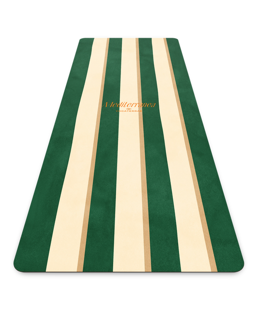 TAPIS DE YOGA ANTIDÉRAPANT MICROFIBRE PORTOFINO – MEDITERRANEA