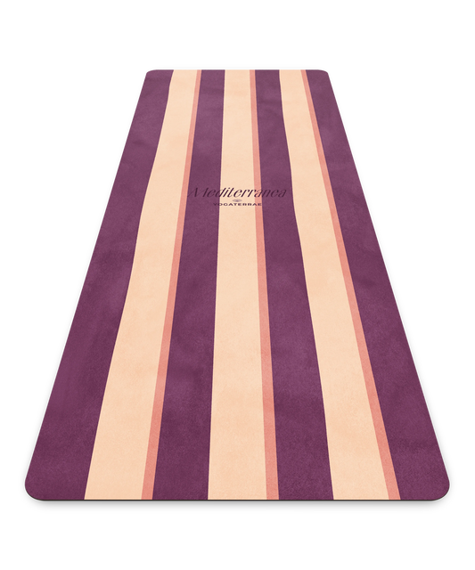 TAPIS DE YOGA VOYAGE ANTIDÉRAPANT MICROFIBRE VALENSOLE – MEDITERRANEA
