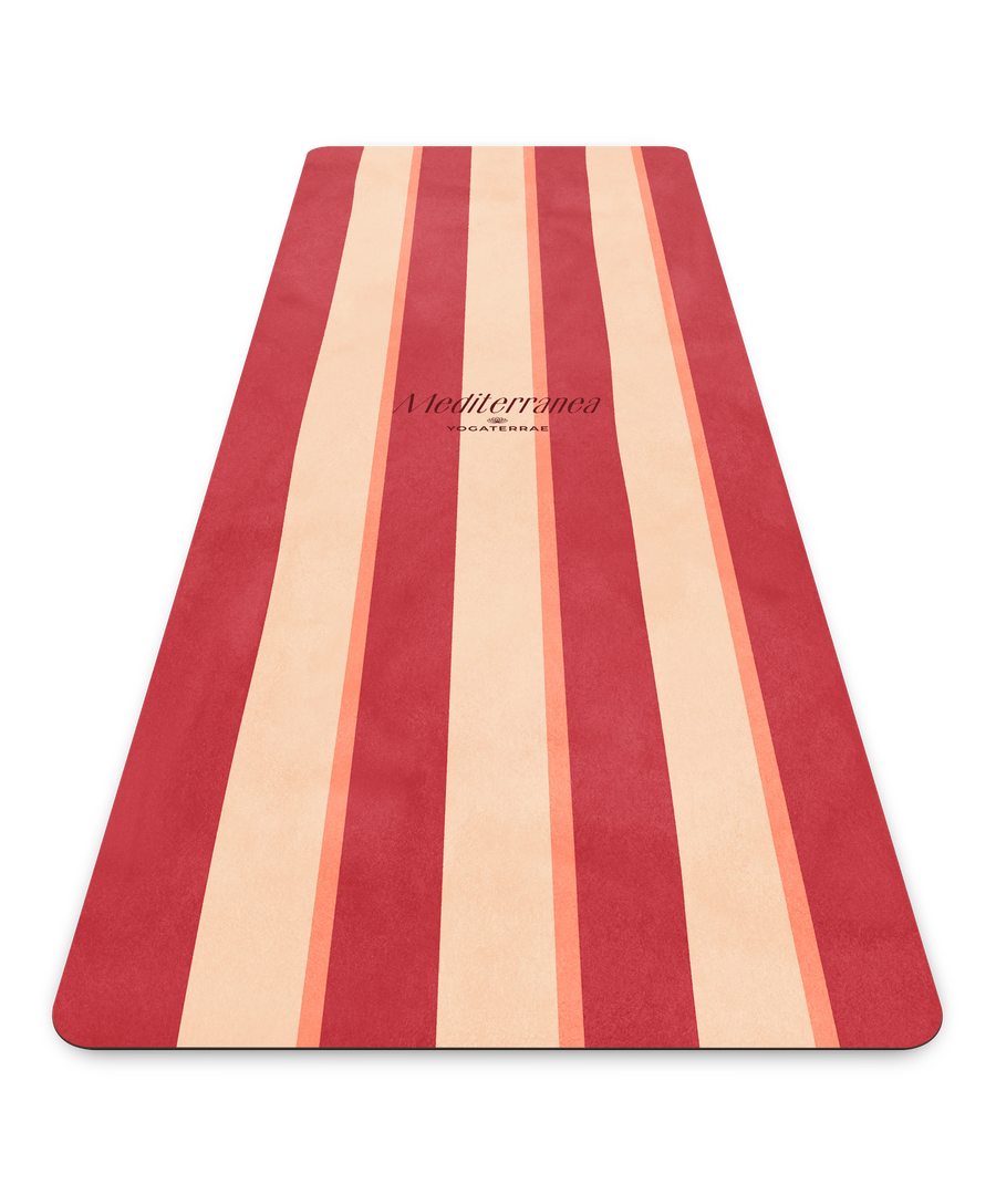 TAPIS DE YOGA POSITANO CONFORT MICROFIBRE & CAOUTCHOUC NATUREL