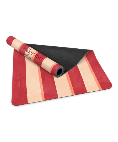 TAPIS DE YOGA ANTIDÉRAPANT MICROFIBRE POSITANO – MEDITERRANEA