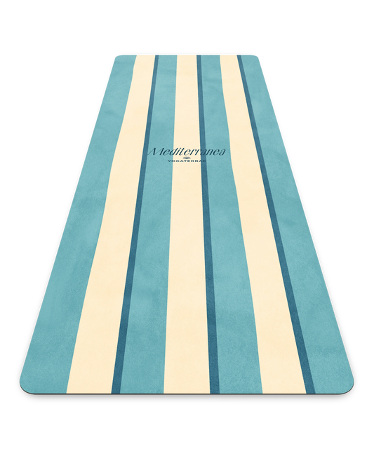 TAPIS DE YOGA VOYAGE ANTIDÉRAPANT MICROFIBRE CAPRI – MEDITERRANEA