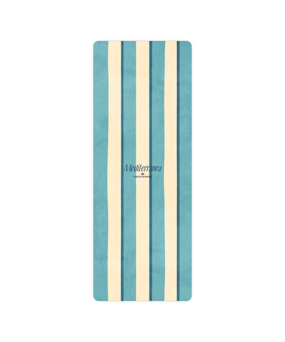 TAPIS DE YOGA VOYAGE ANTIDÉRAPANT MICROFIBRE CAPRI – MEDITERRANEA