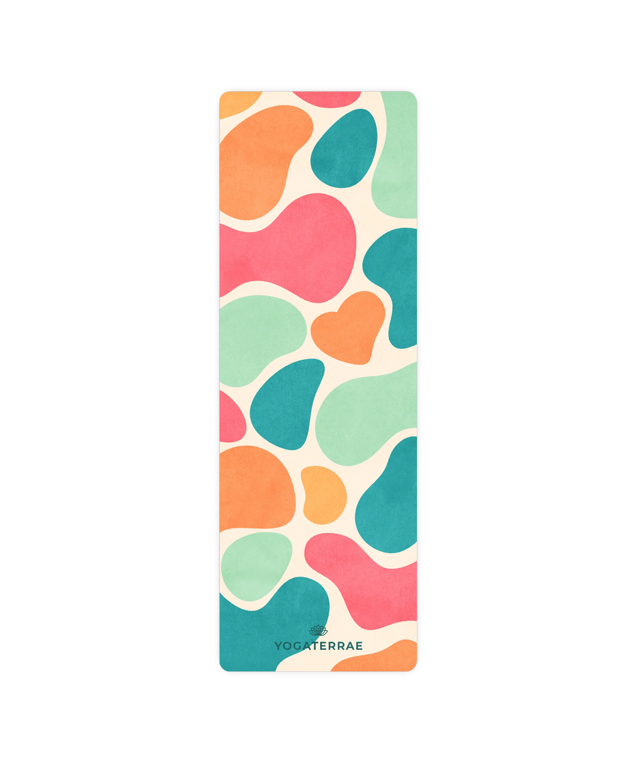 TAPIS DE YOGA BORA-BORA CONFORT MICROFIBRE & CAOUTCHOUC NATUREL