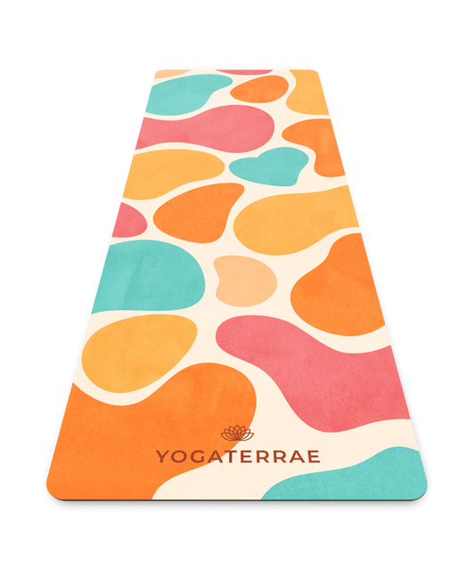 TAPIS DE YOGA CONFORT 3.5 MM ANTIDÉRAPANT MICROFIBRE HAVANA – NOMADE