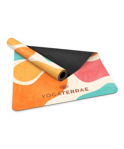 TAPIS DE YOGA CONFORT 3.5 MM ANTIDÉRAPANT MICROFIBRE HAVANA – NOMADE