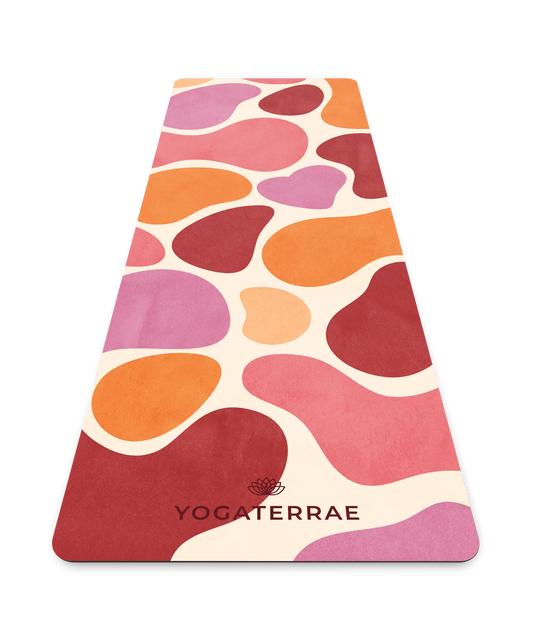 TAPIS DE YOGA CONFORT 3.5 MM ANTIDÉRAPANT MICROFIBRE KYOTO – NOMADE