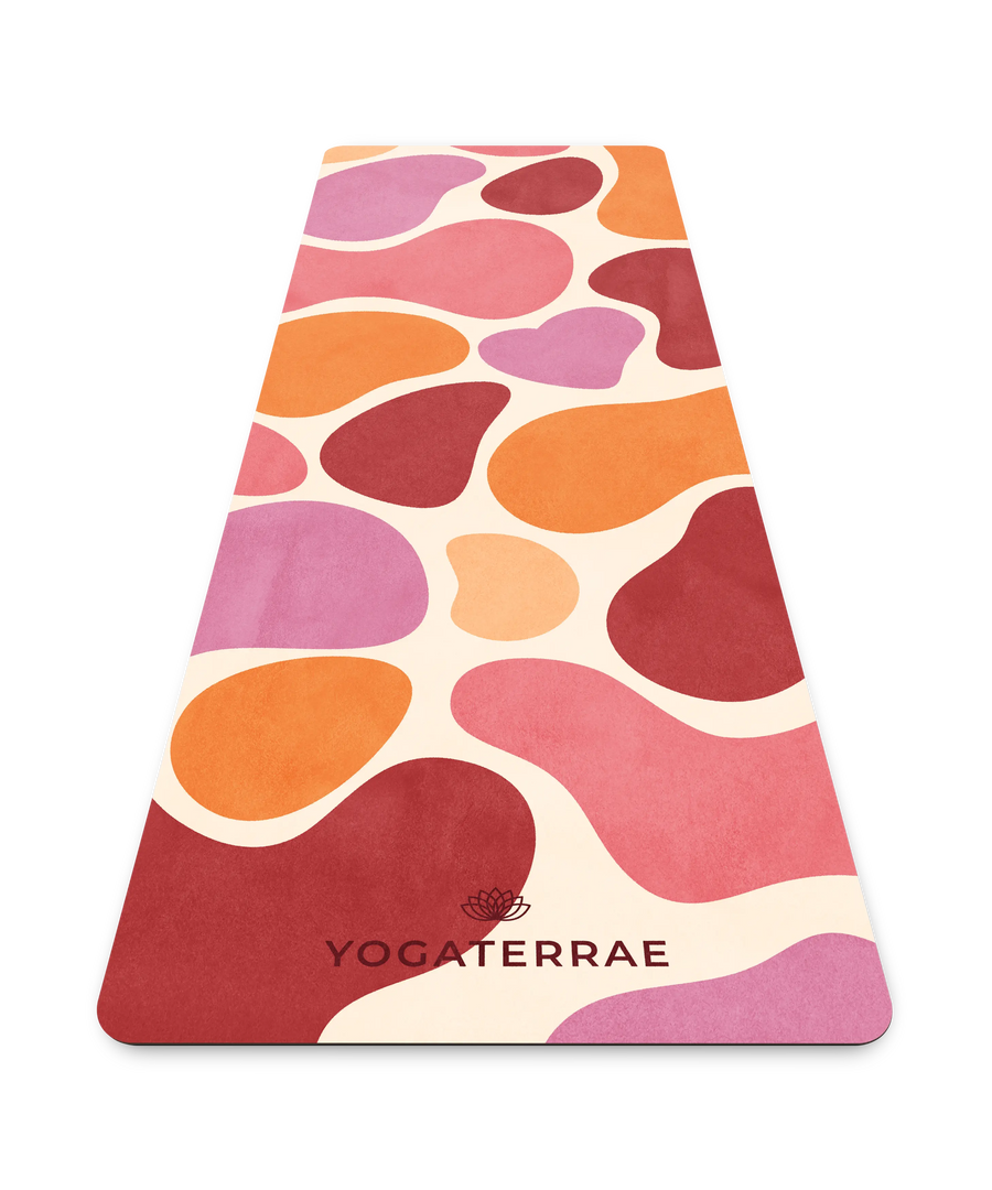 TAPIS DE YOGA KYOTO CONFORT MICROFIBRE & CAOUTCHOUC NATUREL