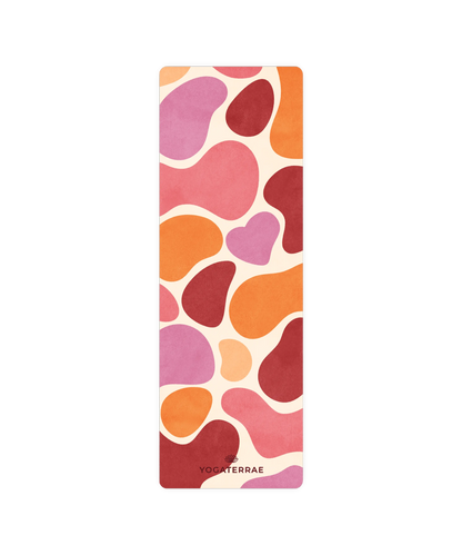 TAPIS DE YOGA CONFORT 3.5 MM ANTIDÉRAPANT MICROFIBRE KYOTO – NOMADE
