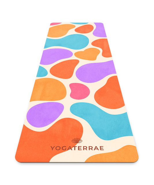 TAPIS DE YOGA CONFORT 3.5 MM ANTIDÉRAPANT MICROFIBRE MEXICO – NOMADE