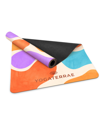 TAPIS DE YOGA CONFORT 3.5 MM ANTIDÉRAPANT MICROFIBRE MEXICO – NOMADE