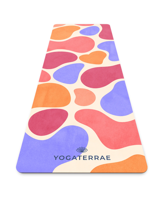 TAPIS DE YOGA CONFORT 3.5 MM ANTIDÉRAPANT MICROFIBRE MIAMI – NOMADE