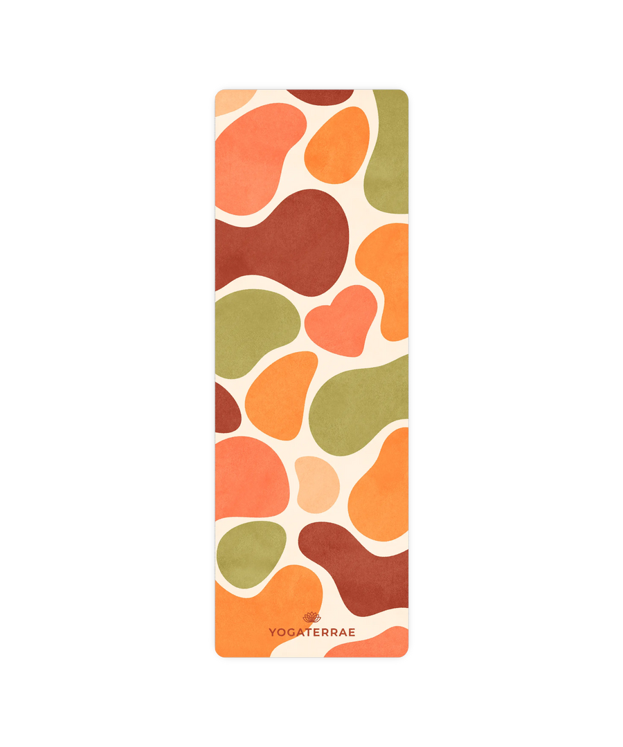 TAPIS DE YOGA MONTREAL CONFORT MICROFIBRE & CAOUTCHOUC NATUREL