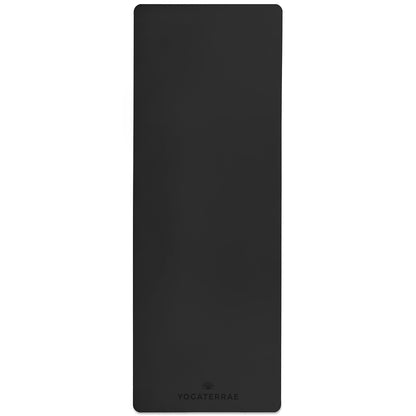 TAPIS DE YOGA EXPERT NOIR EN PU-CAOUTCHOUC NATUREL