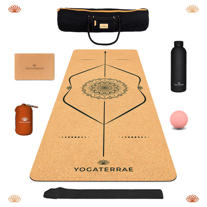 PACK YOGATERRAE LIÈGE MANDALA : LE TAPIS + 6 ACCESSOIRES YOGA