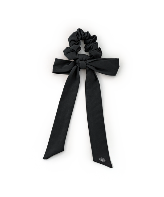 CHOUCHOU RUBAN D'AMOUR NOIR