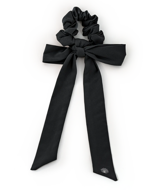 CHOUCHOU RUBAN D'AMOUR NOIR