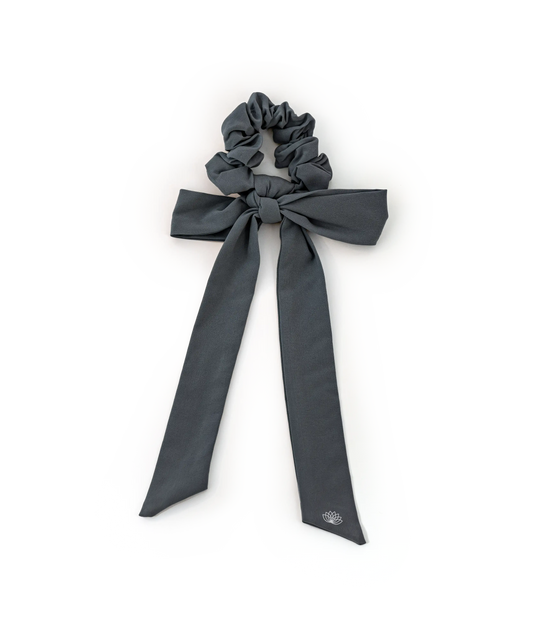 CHOUCHOU RUBAN D'AMOUR GRIS
