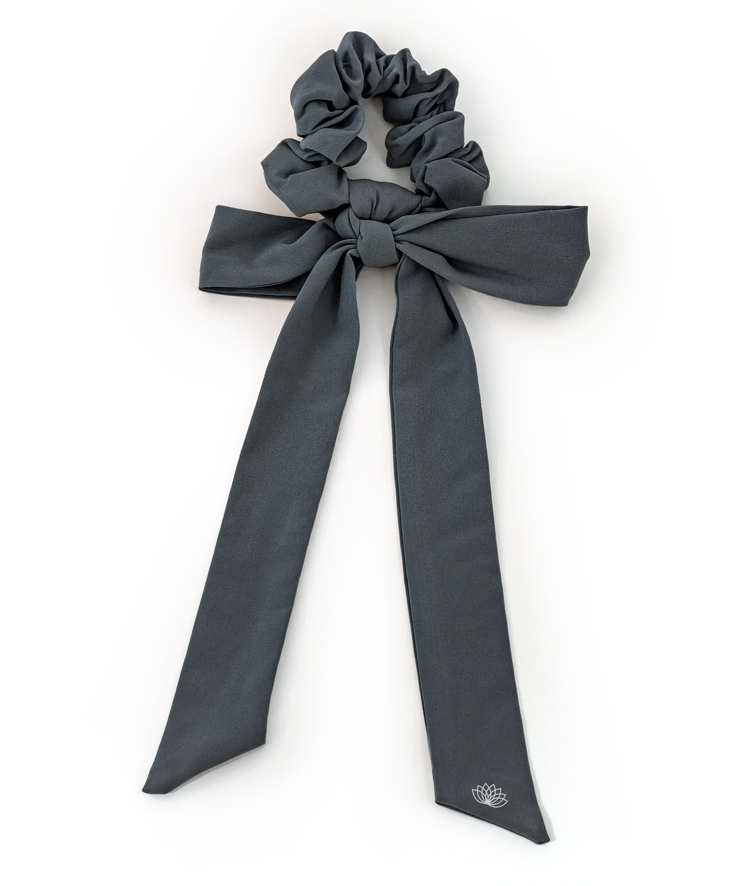 CHOUCHOU RUBAN D'AMOUR GRIS