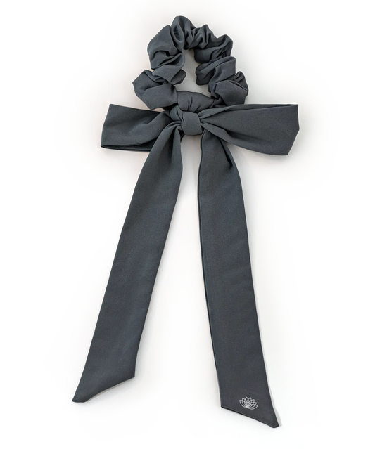 CHOUCHOU RUBAN D'AMOUR GRIS