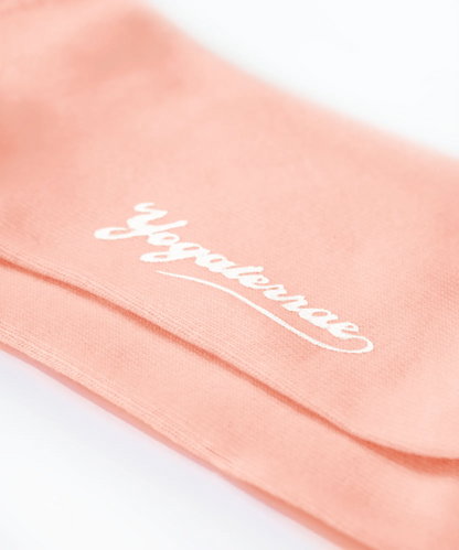 CHAUSSETTES FEMME BORDS ONDULÉS, ROSE