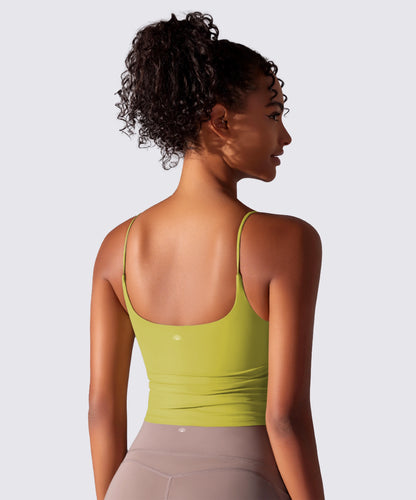 BRASSIÈRE DE SPORT OLIVE FINES BRETELLES MAINTIEN ET CONFORT