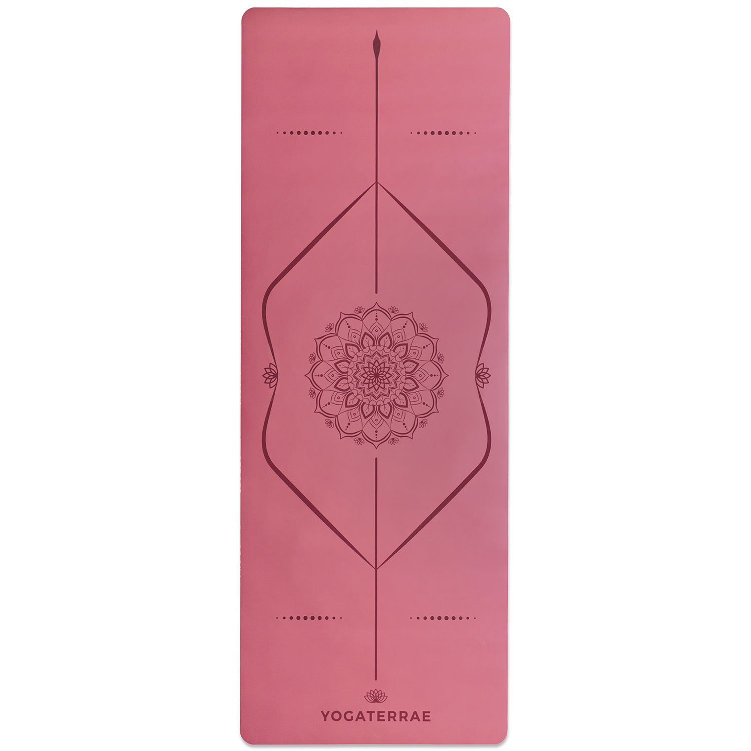 Tapis de yoga dynamique Ashtanga - motif Mandala