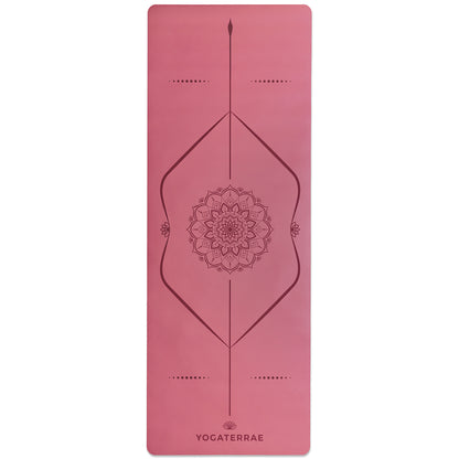 TAPIS DE YOGA MAUNA KEA BORDEAUX VINTAGE