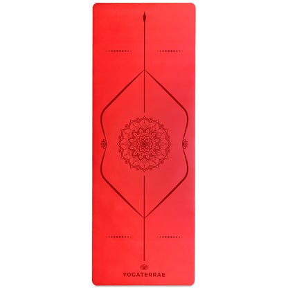 TAPIS DE YOGA MAUNA KEA ROUGE AVEC SAC