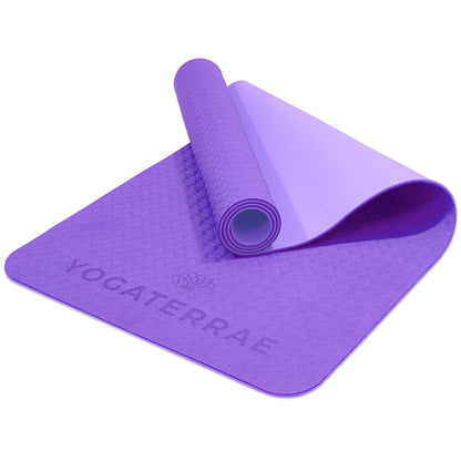 TAPIS DE YOGA STUDIO LAVANDE PARME (OFFRE RENOUVELÉE)