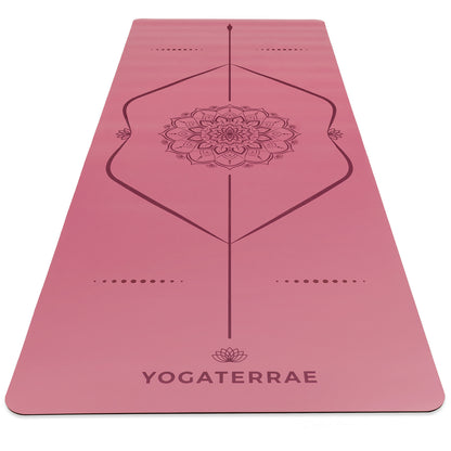 TAPIS DE YOGA MAUNA KEA BORDEAUX VINTAGE