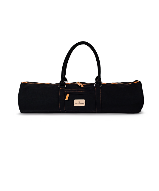 SAC DE YOGA NOIR – TOILE COTON CANVAS