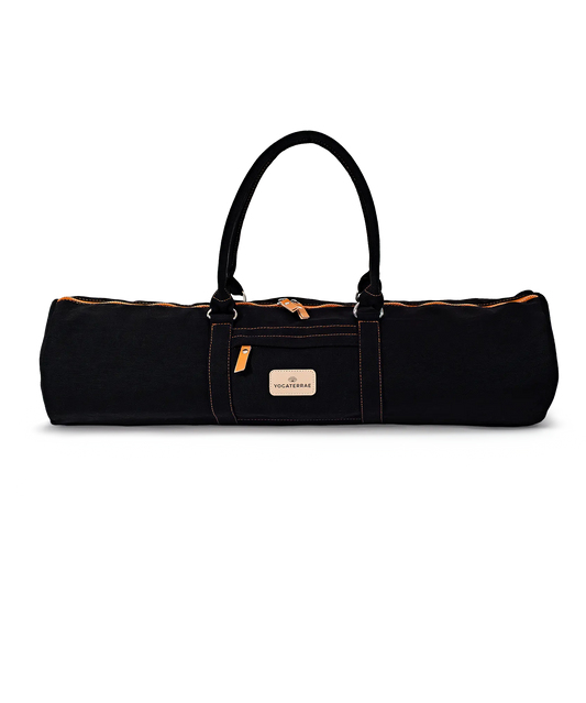 SAC DE YOGA NOIR – TOILE COTON CANVAS