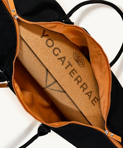 SAC DE YOGA NOIR – TOILE COTON CANVAS