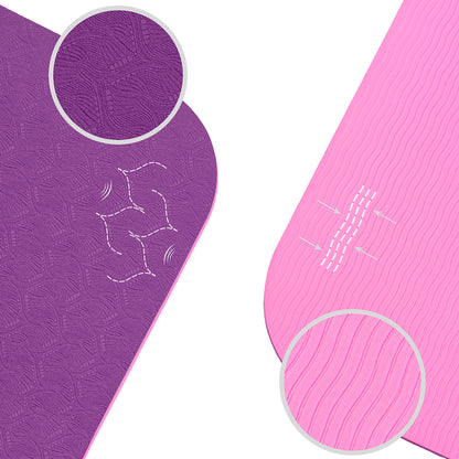 YOGA MAT STUDIO PURPLE PINK (RENEWED OFFER)