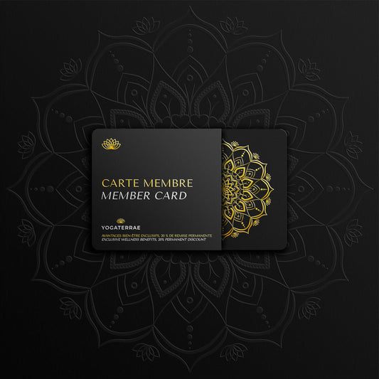 YOGATERRAE MEMBERSHIP CARD