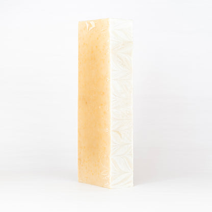 NATURAL SOAP BAR N°34 SATIN WHITE WITH GOAT'S MILK