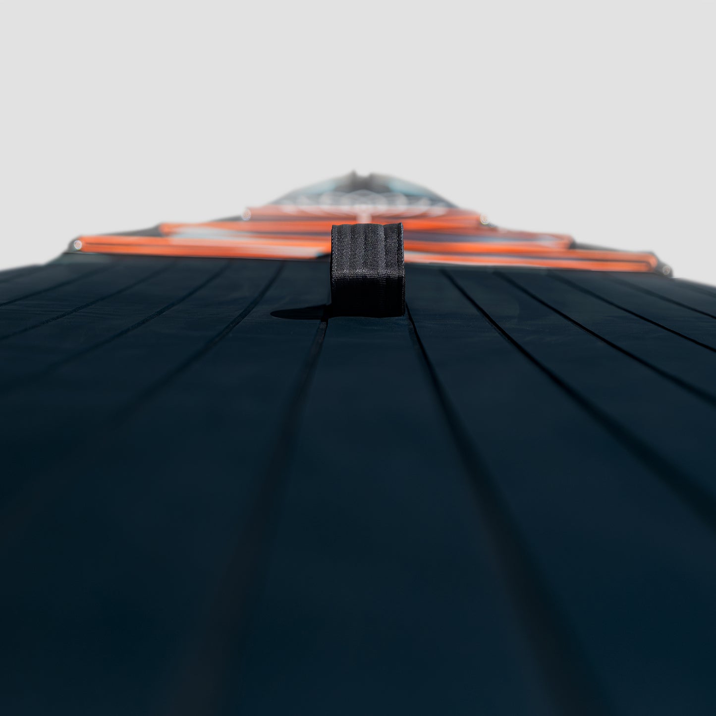 "Wide deck mat, Yogaterrae SUP Pad with soft non-slip texture, integrated handle, secure grip"
