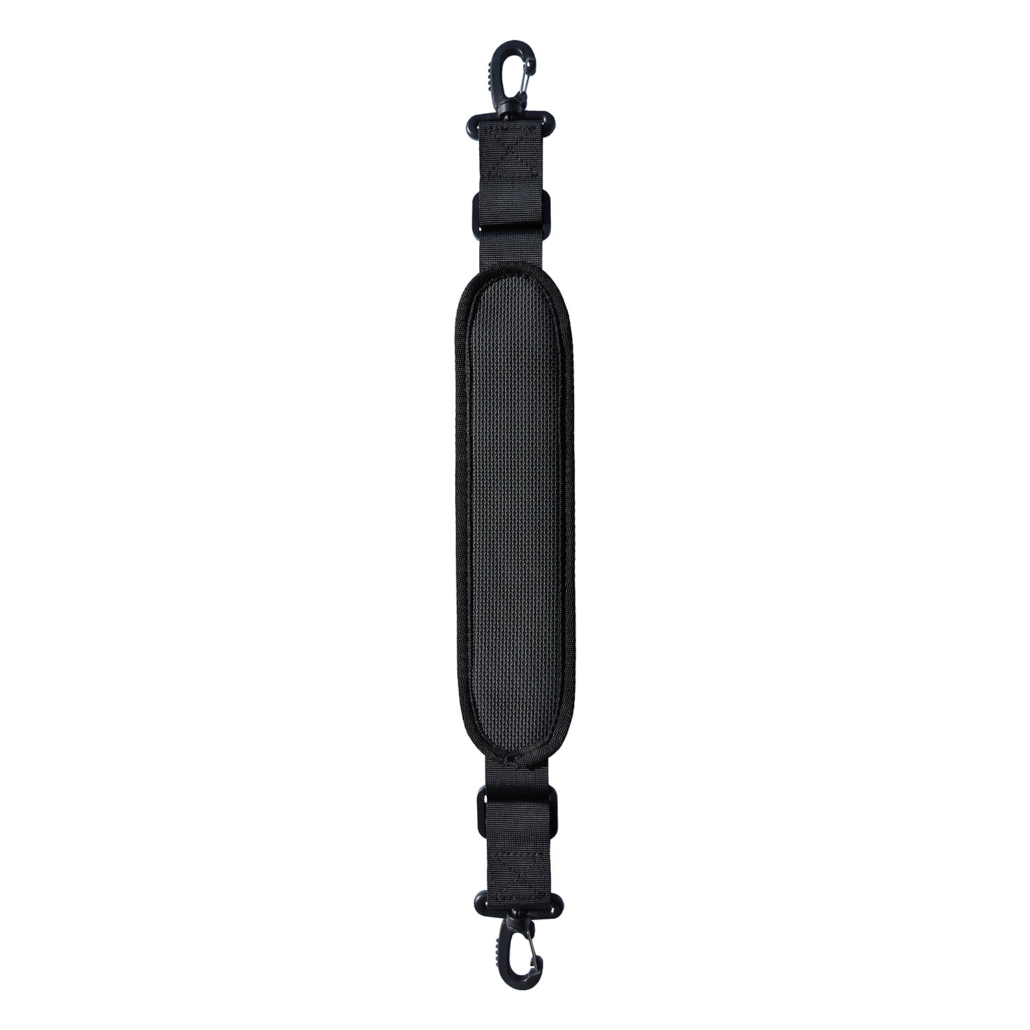  "Adjustable black carrying strap with buckles and clips to easily secure and transport Yogaterrae SUP boards"