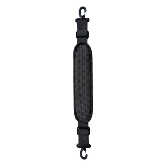  "Adjustable black carrying strap with buckles and clips to easily secure and transport Yogaterrae SUP boards"