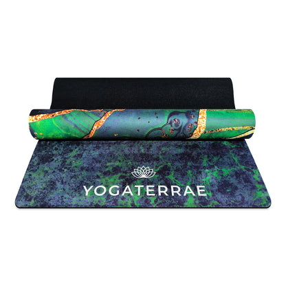 ESTERILLA DE YOGA KANANA VOYAGE DE MICROFIBRA DE ANTE Y CAUCHO NATURAL