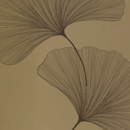 GINKGOS ESTERILLA DE YOGA BRONCE OLIVA PROFUNDO EN PU-CAUCHO NATURAL CON BOLSA