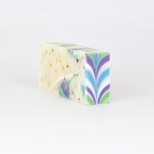 JABÓN NATURAL N°38 TISANA (LAVANDA DOBLE MENTA) 110 g