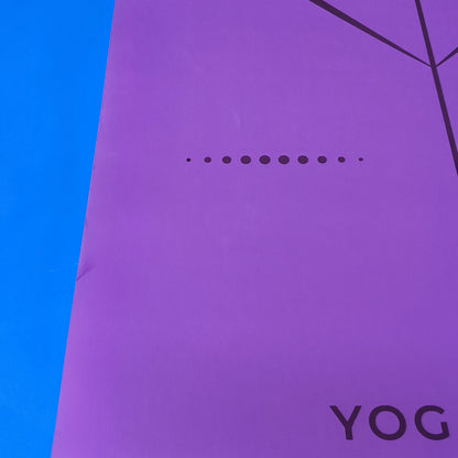 TAPPETINO YOGA VINTAGE MANDALA VIOLA IN GOMMA NATURALE (OFFERTA RINNOVATA)