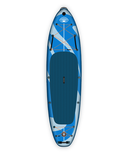 STAND UP PADDLE YOGA GONFIABILE 11'6'' - BLU CIELO